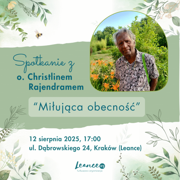 Miłująca obecność - spotkanie z ojcem Christlinem Rajendramem