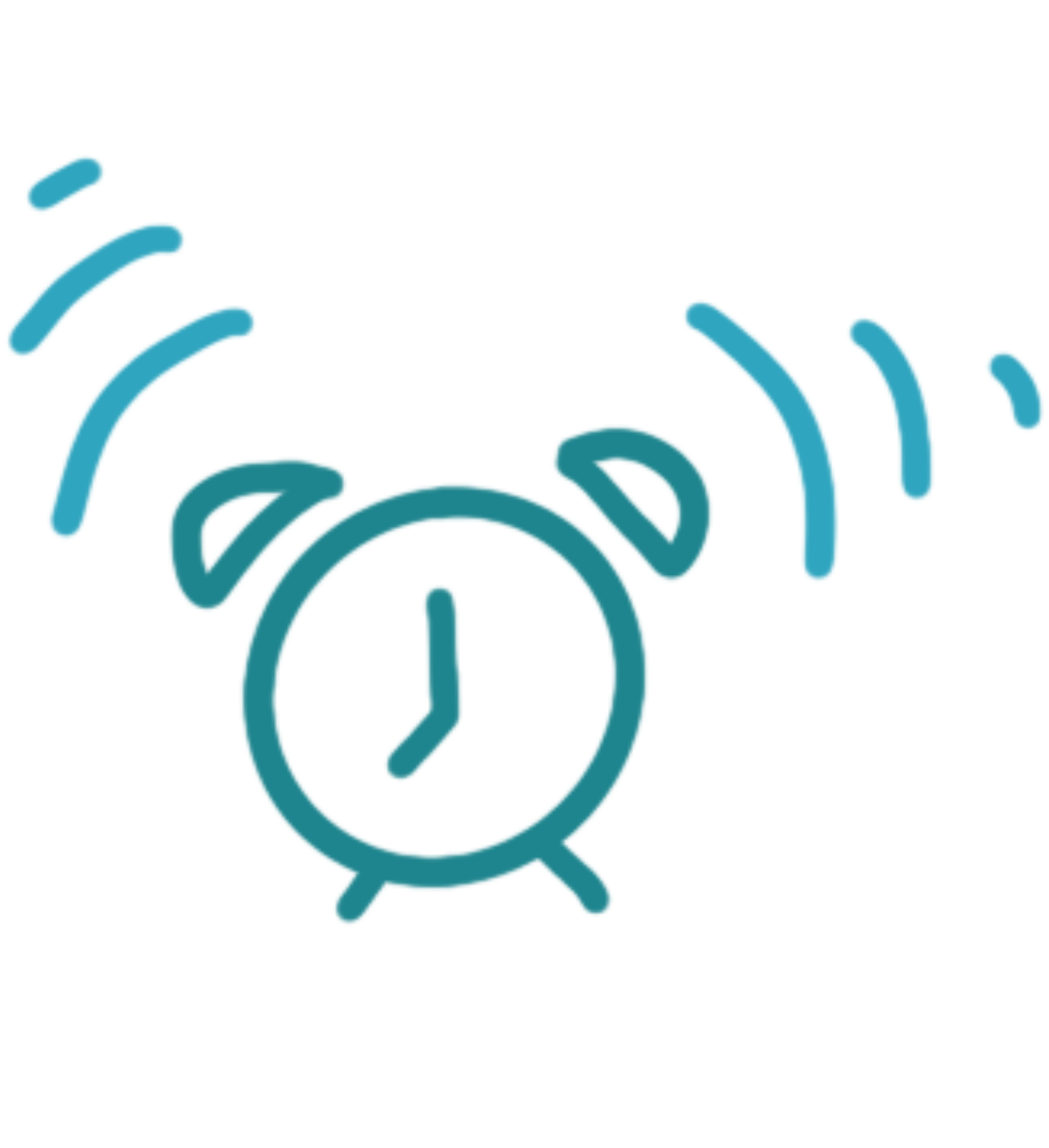 Ikona budzika przypominająca o ograniczonej liczbie miejsc na kurs NVC.