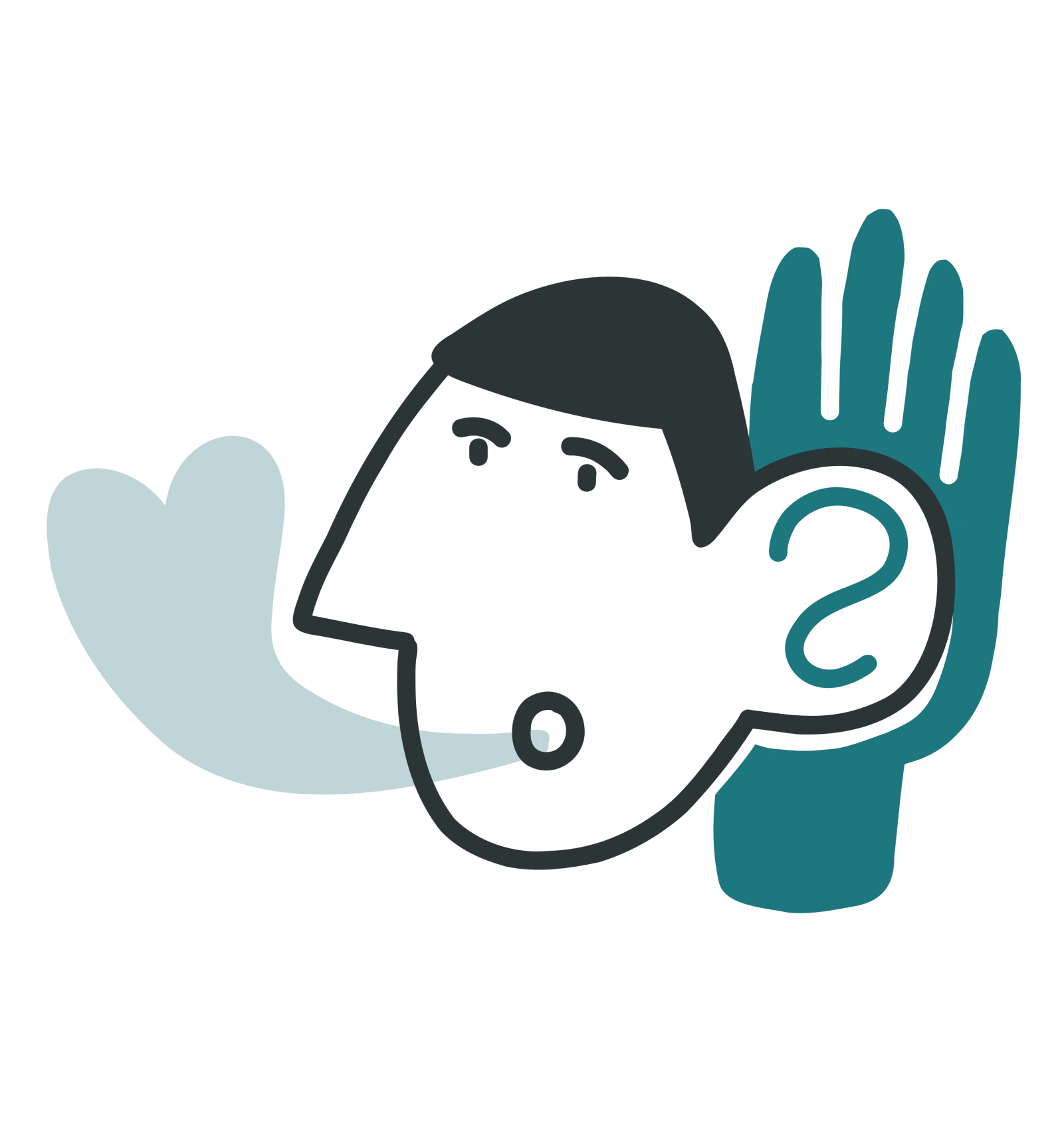 Postać słuchająca z empatią – fundament porozumienia NVC i skutecznej komunikacji w trudnych rozmowach.